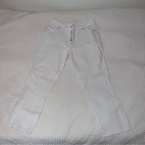 Loft white jeans - Picture 1 of 3